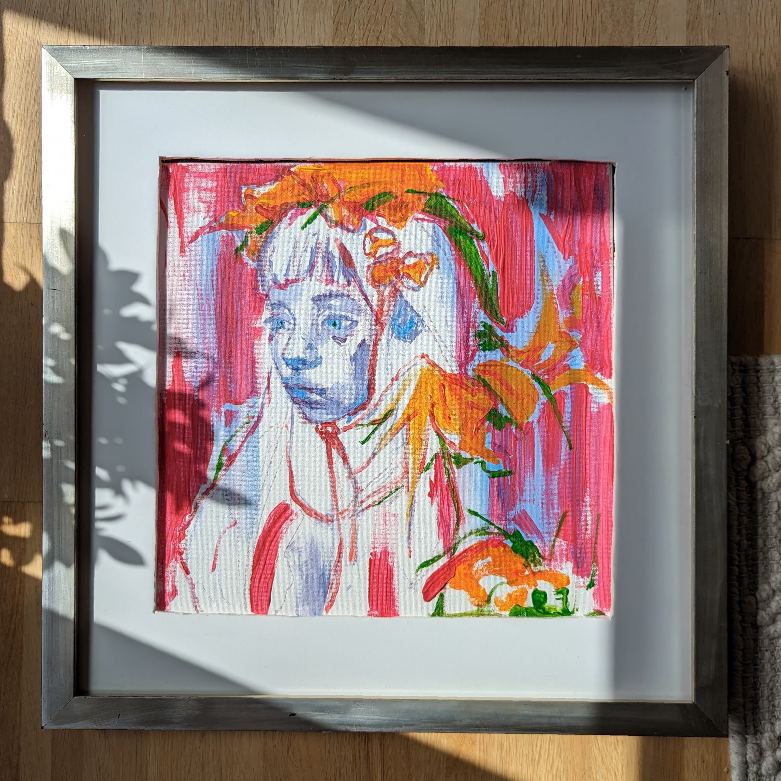 Explore — gouache original by Laura Riondet