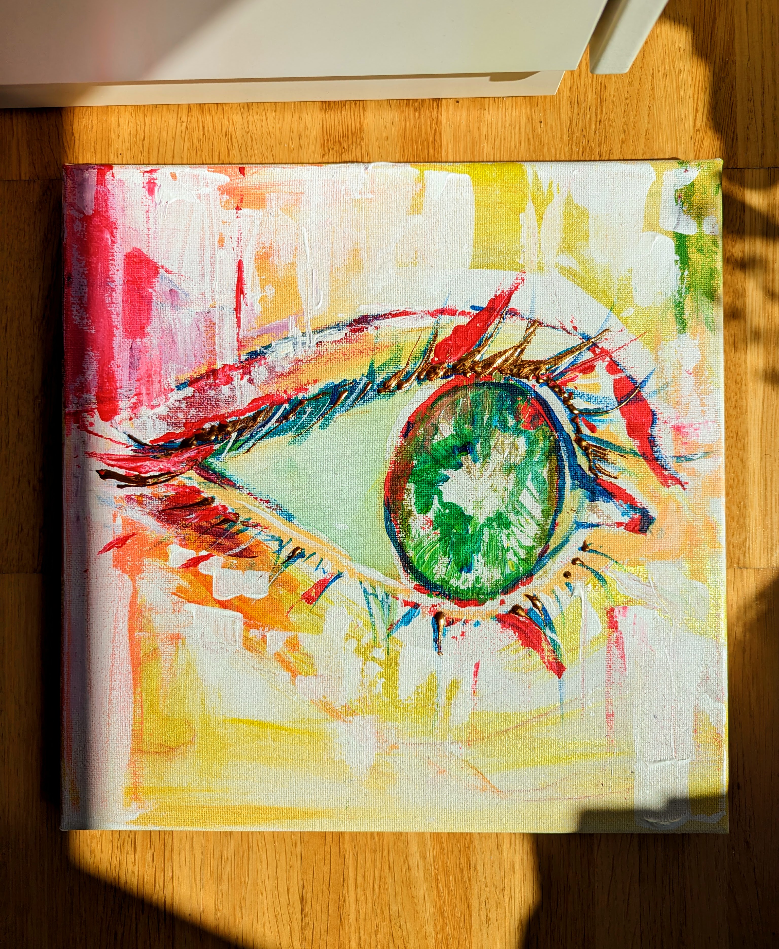 Insight — gouache original by Laura Riondet